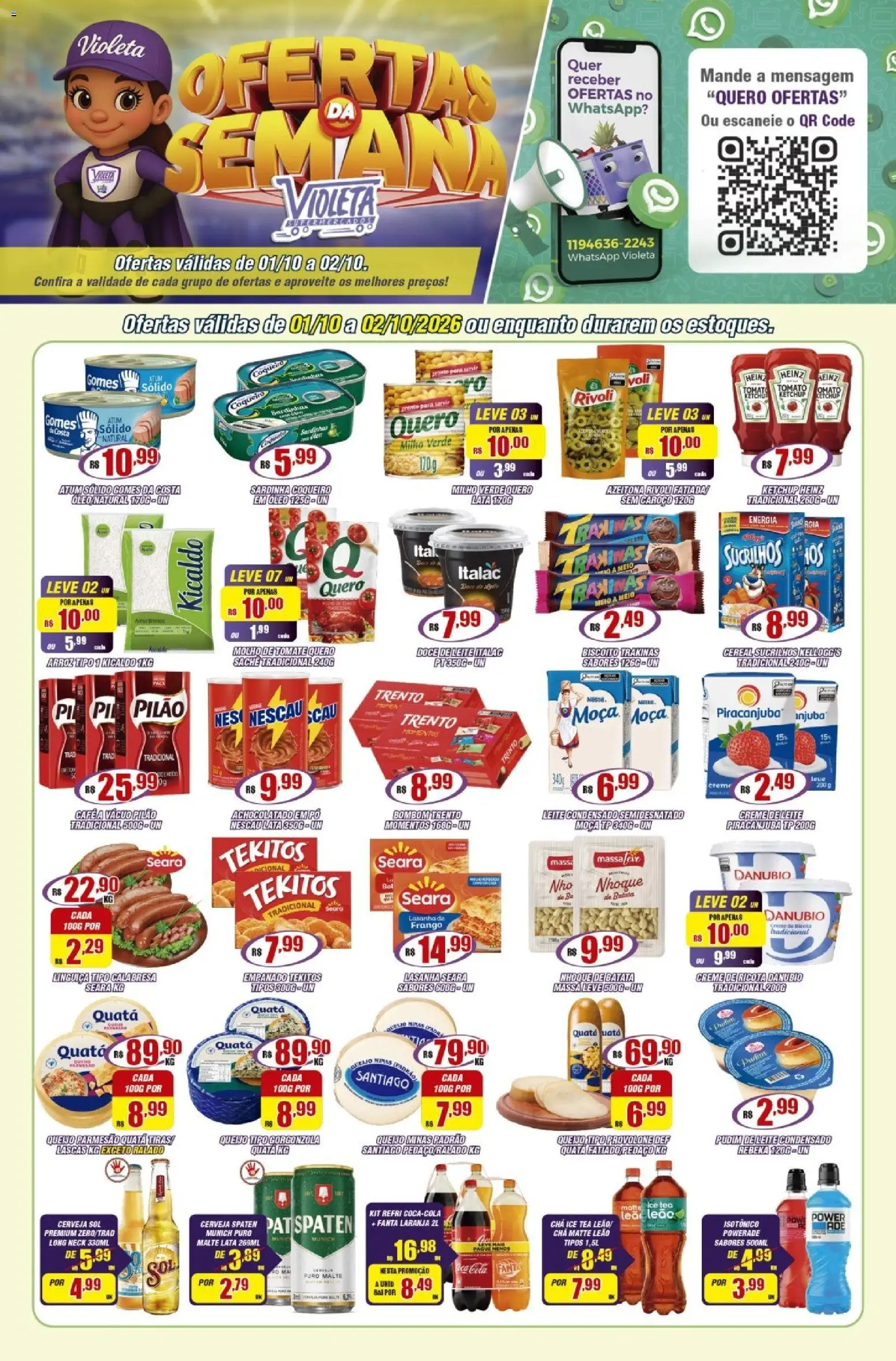 Ofertas Violeta Supermercados até 02/10/2026. - Página 1