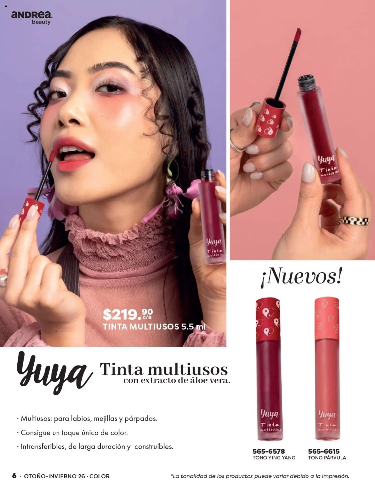 Vista previa las ofertas de la tienda Andrea - Andrea catálogo Beauty desde el 23/08/2026 