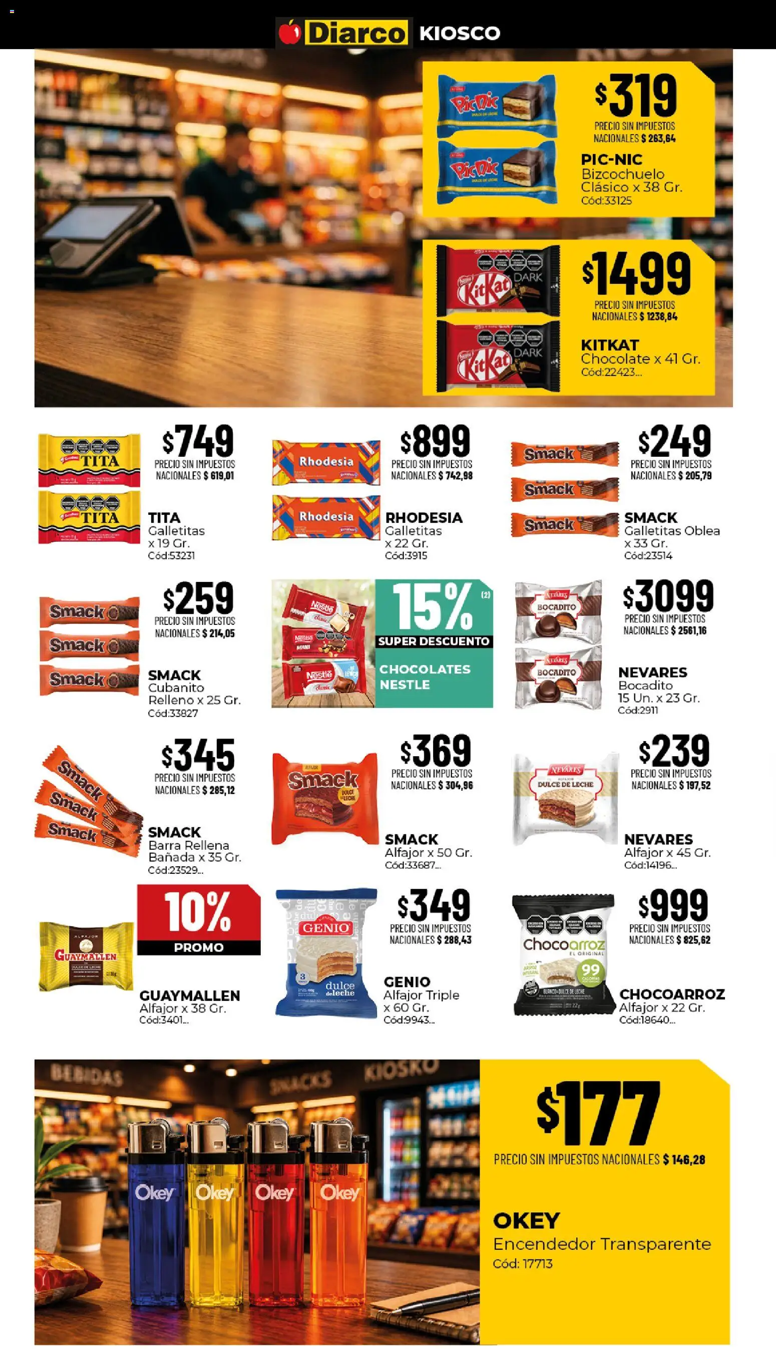 Vista previa del folleto de la tienda Diarco válido desde el 24/08/2026 