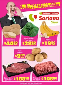 Vista previa las ofertas de la tienda Soriana - Soriana Fin de Semana Súper: Tijuana, Mexicali, Ensenada, San Luis Río Colorado y Tecate desde el 19/06/2026 