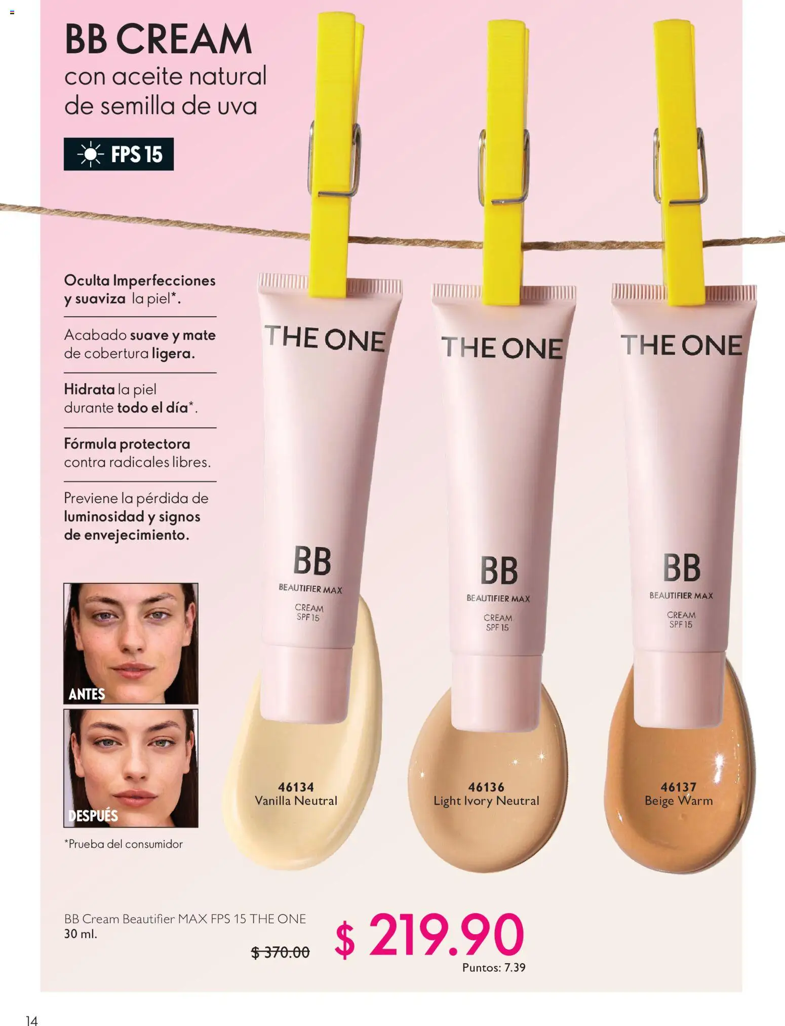 Vista previa las ofertas de la tienda Oriflame - Oriflame campaña 14 2026 desde el 03/10/2026 