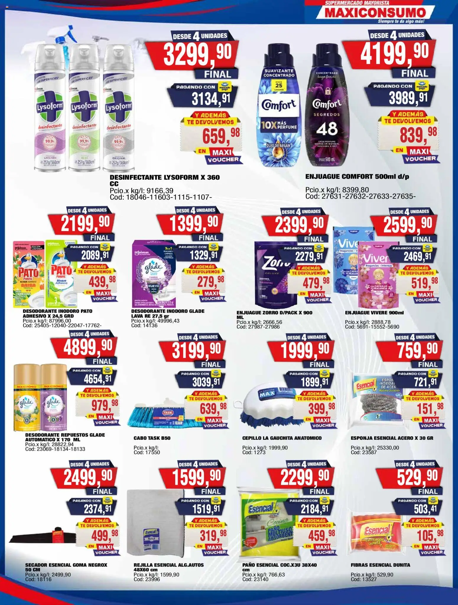 Vista previa del folleto de la tienda Maxiconsumo válido desde el 21/09/2026 