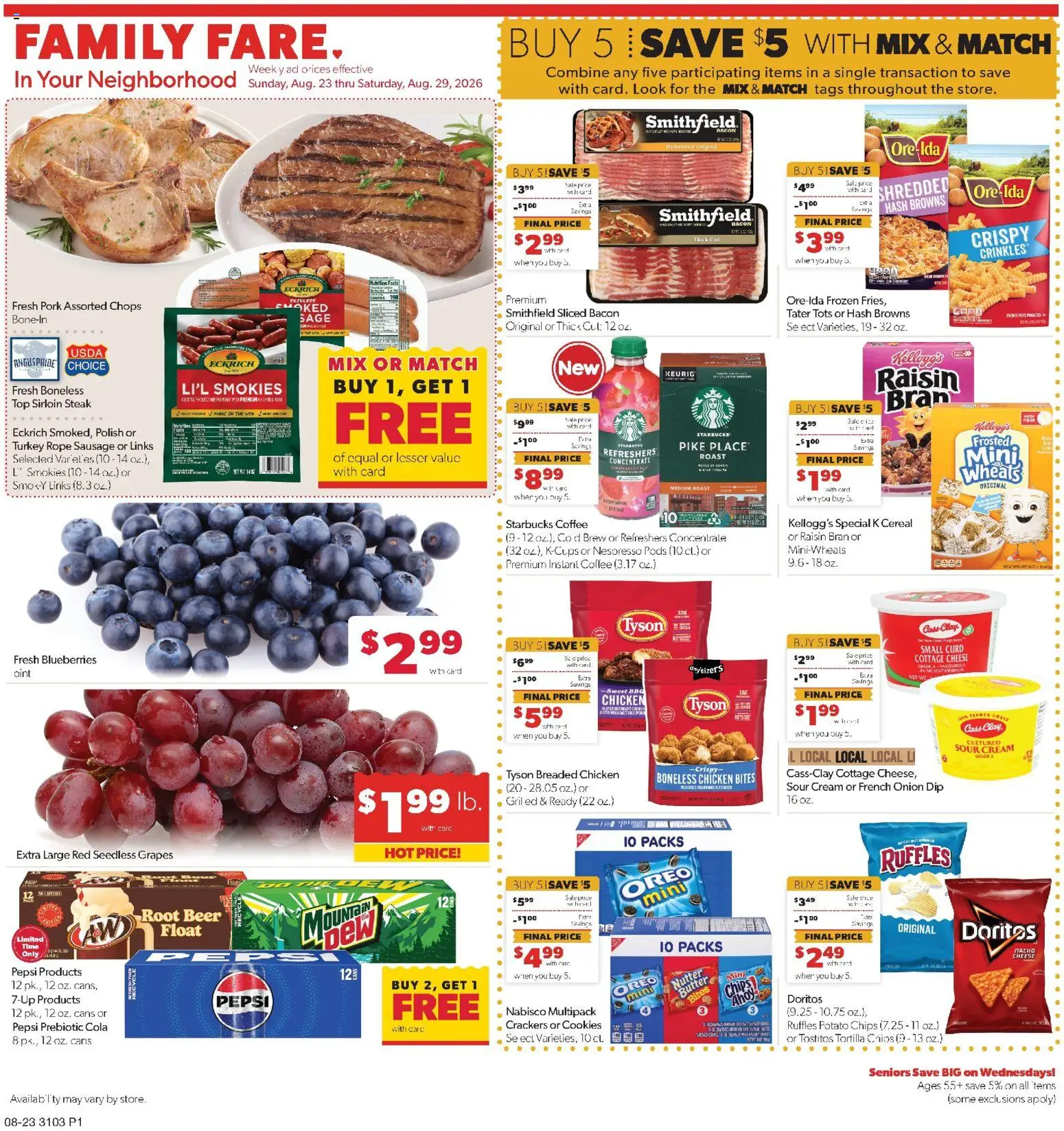 Ad Preview of Family Fare Family Fare Weekly Ad - ND from 08/23/2026