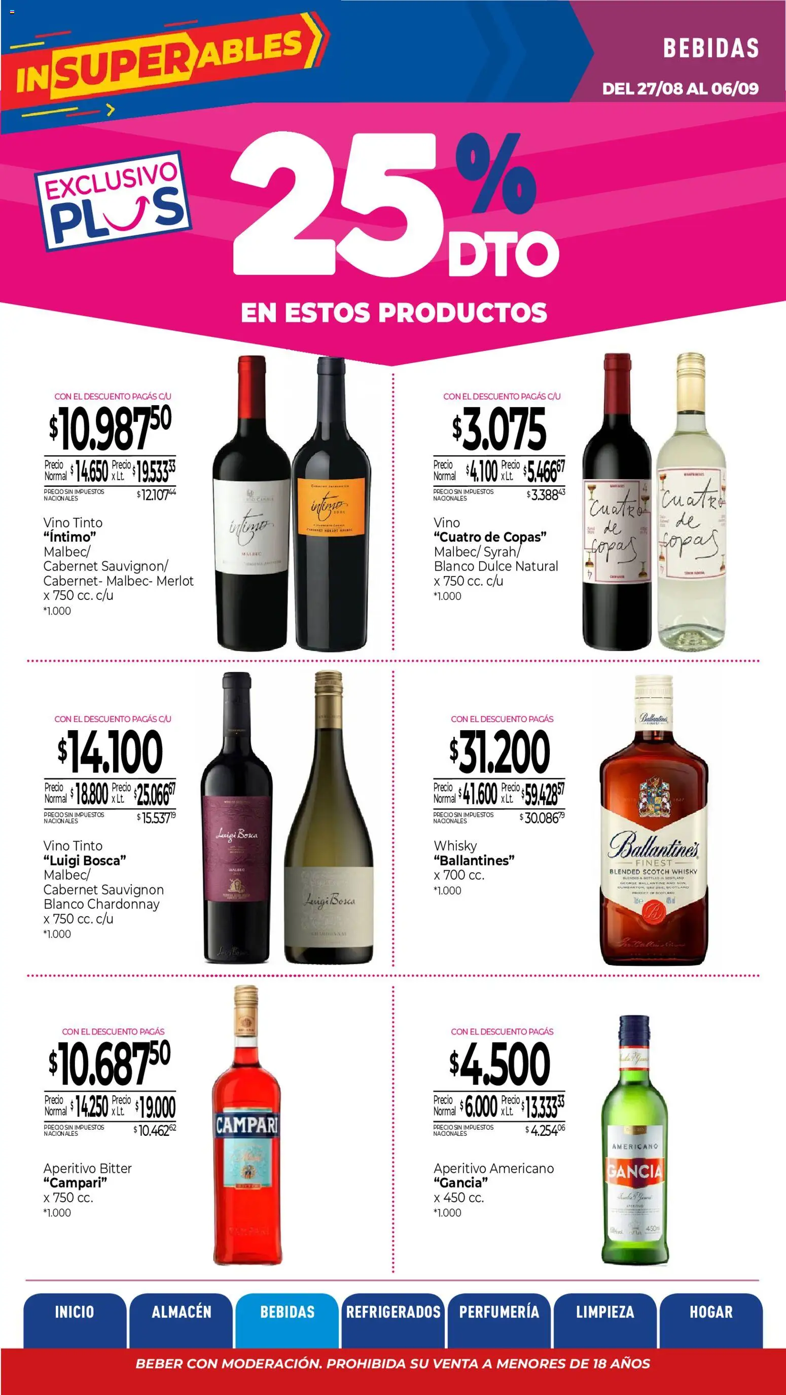Vista previa del folleto de la tienda La Anonima válido desde el 27/08/2026 