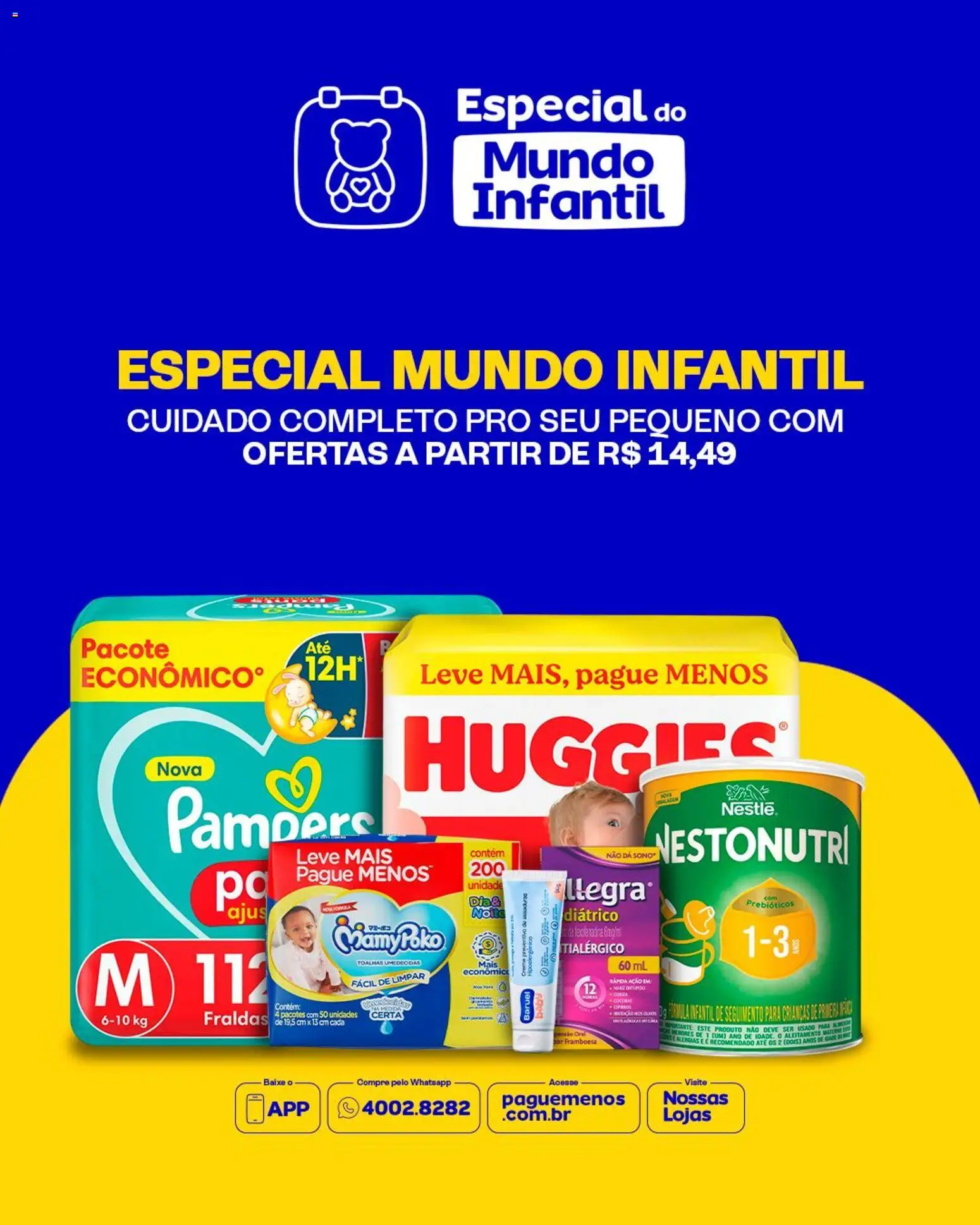 Pré-Visualização do folheto "Pague Menos - Catálogo atual" da loja Pague Menos válido a partir de 13/04/2026