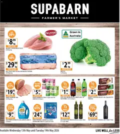 Preview of catalogue Supabarn catalogue from shop Supabarn valid 13/05/2026