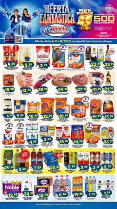 Pré-Visualização do folheto "Bramil Supermercados - Ofertas da semana" da loja Bramil Supermercados válido a partir de 05/10/2026