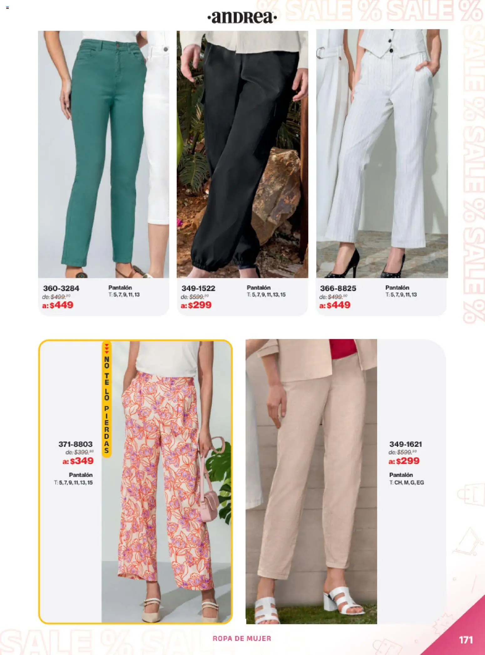 Vista previa las ofertas de la tienda Andrea - Catálogo Outlet desde el 21/12/2025 - Ropa