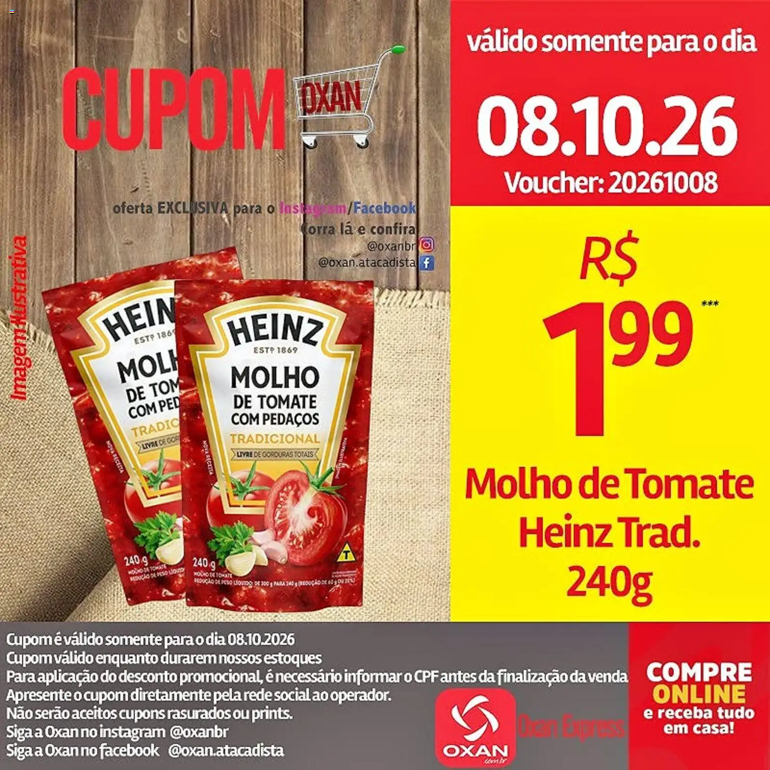 Pré-Visualização do folheto "Oxan Atacadista - Ofertas da semana" da loja Oxan Atacadista válido a partir de 08/10/2026