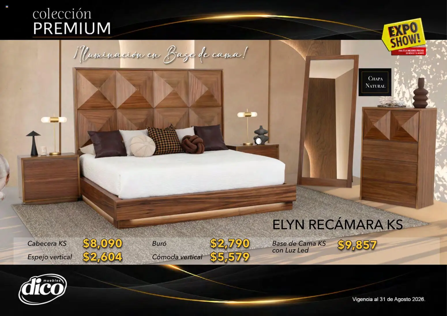 Vista previa las ofertas de la tienda Muebles Dico - Muebles Dico catálogo Colección Premium desde el 01/08/2026 