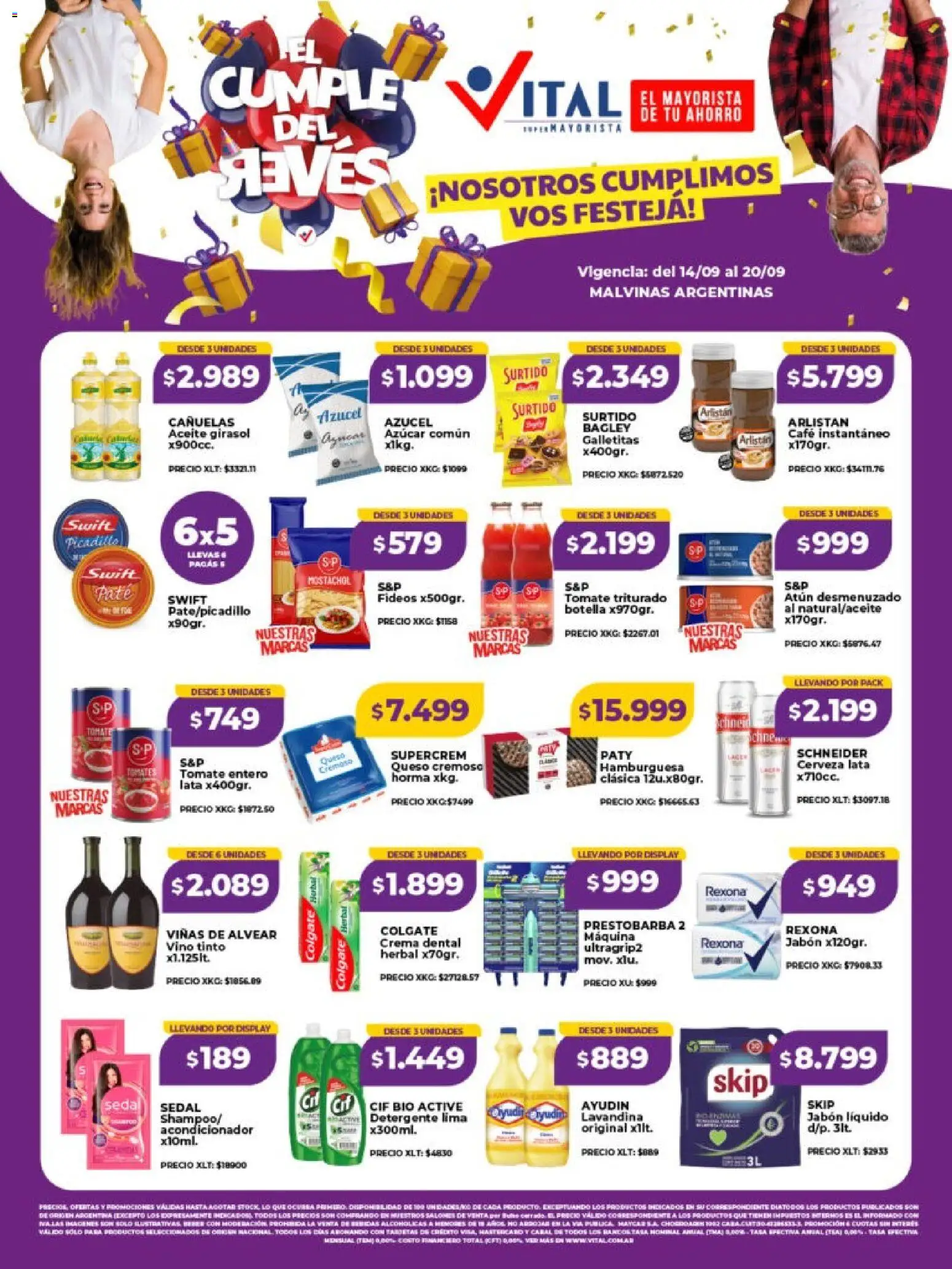 Vista previa del folleto de la tienda Vital válido desde el 14/09/2026 