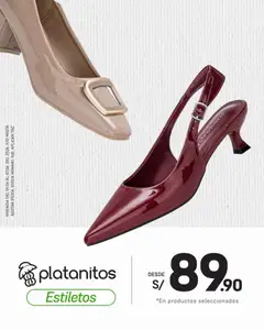 Vista previa de Catálogo Platanitos - Estiletos de la tienda Platanitos válido desde 01/06/2026