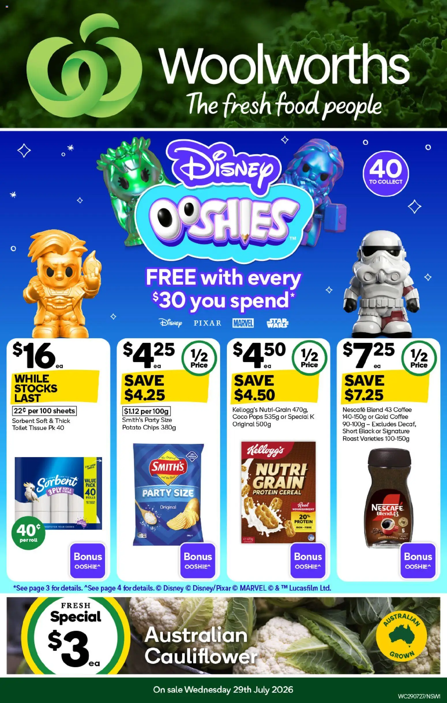 Preview of catalogue Woolworths catalogue from shop Woolworths valid 29/07/2026