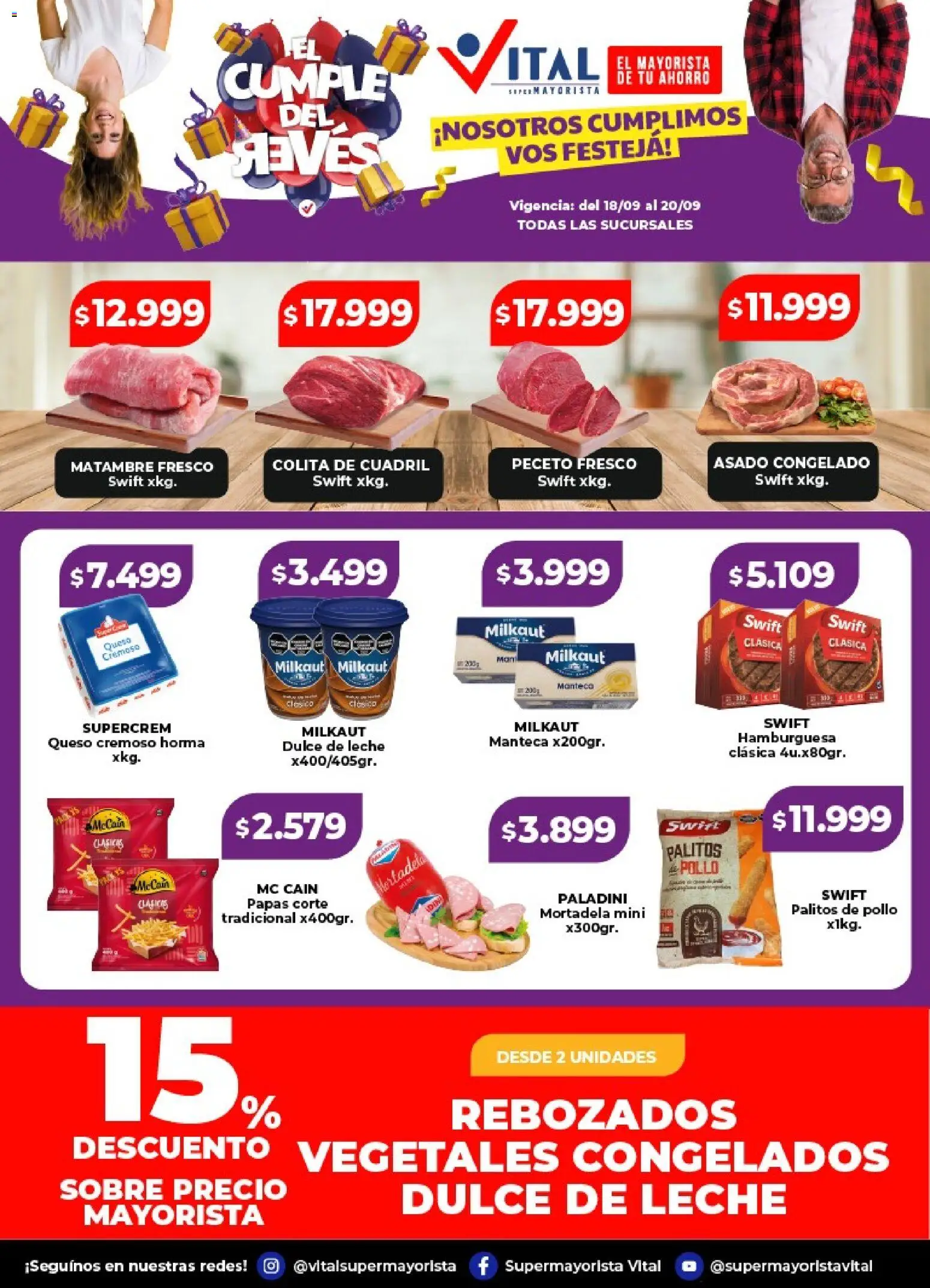 Vista previa del folleto de la tienda Vital válido desde el 18/09/2026 
