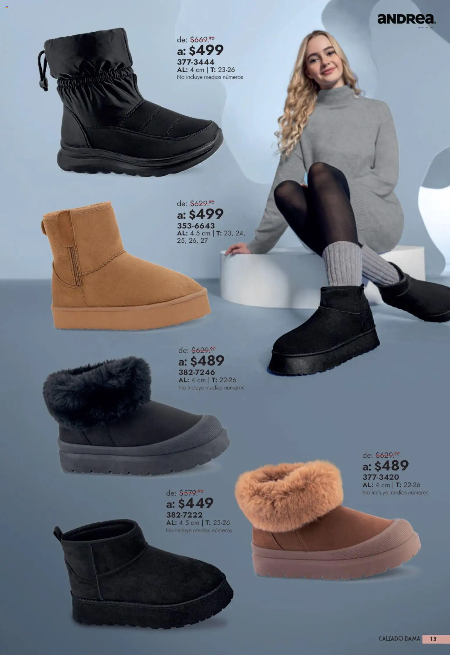 Vista previa las ofertas de la tienda Andrea - Andrea catálogo Outlet desde el 13/09/2026 