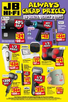 Preview of catalogue JB Hi-Fi Always Cheap Prices from shop JB Hi-Fi valid 31/08/2026