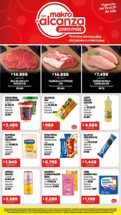 Vista previa del folleto de la tienda Makro válido desde el 23/07/2026 