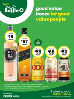 Preview of catalogue The Bottle-O catalogue BALMORAL from shop The Bottle-O valid 22/06/2026