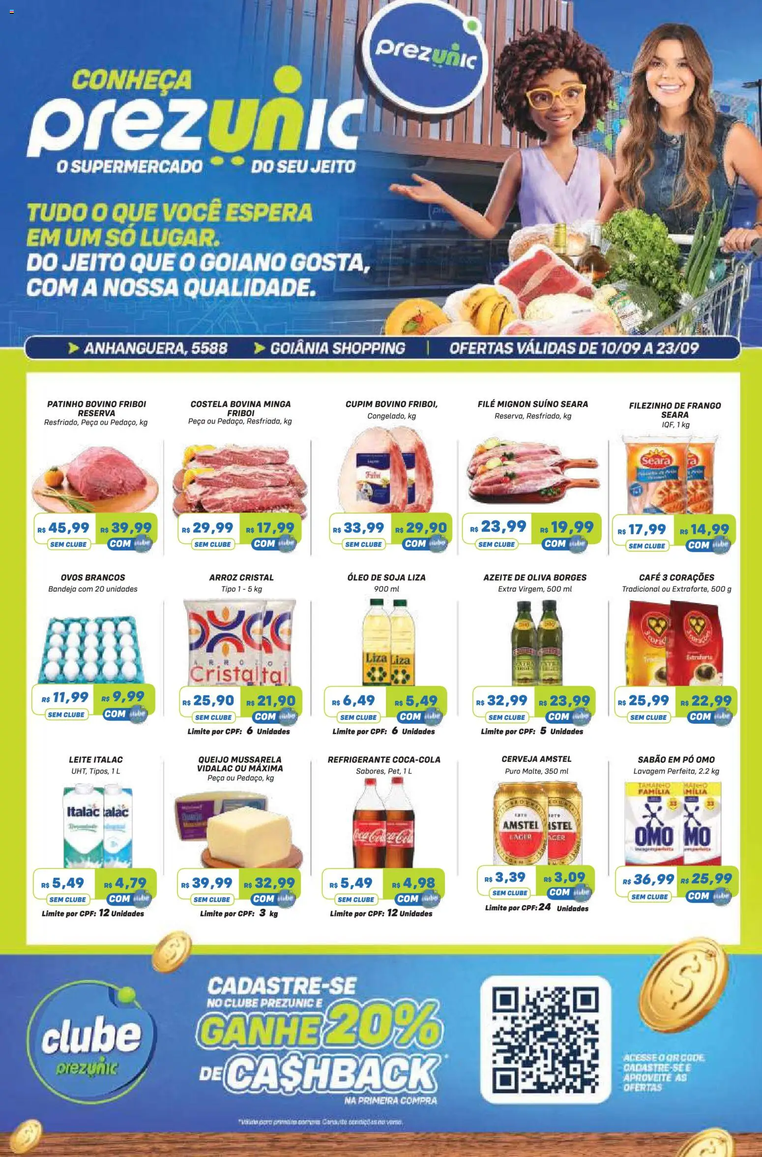 Pré-Visualização do folheto "Prezunic ofertas Semanal" da loja Prezunic válido a partir de 10/09/2026
