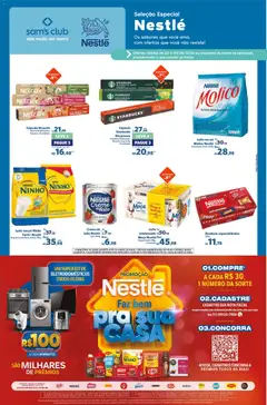 Pré-Visualização do folheto "Sam's Club ofertas Nestlé" da loja Sam's Club válido a partir de 23/06/2026