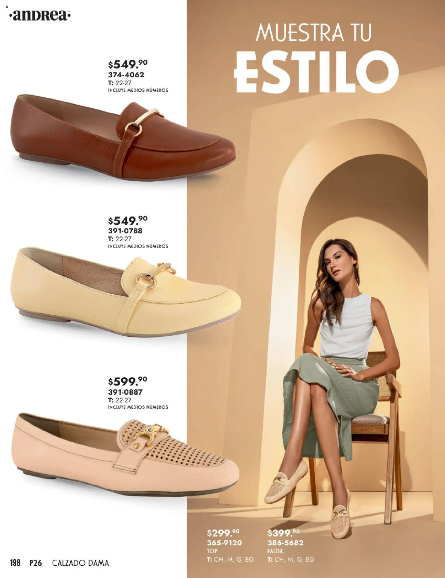 Vista previa las ofertas de la tienda Andrea - Catálogo Calzado Dama desde el 25/01/2026 