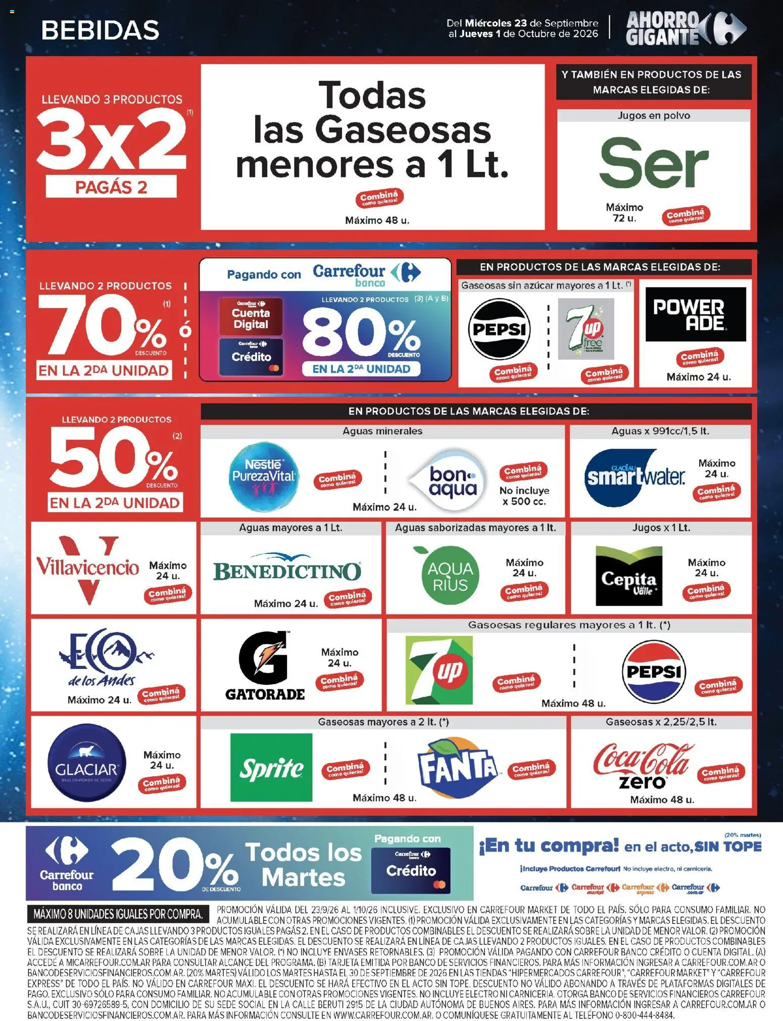 Vista previa del folleto de la tienda Carrefour válido desde el 23/09/2026 