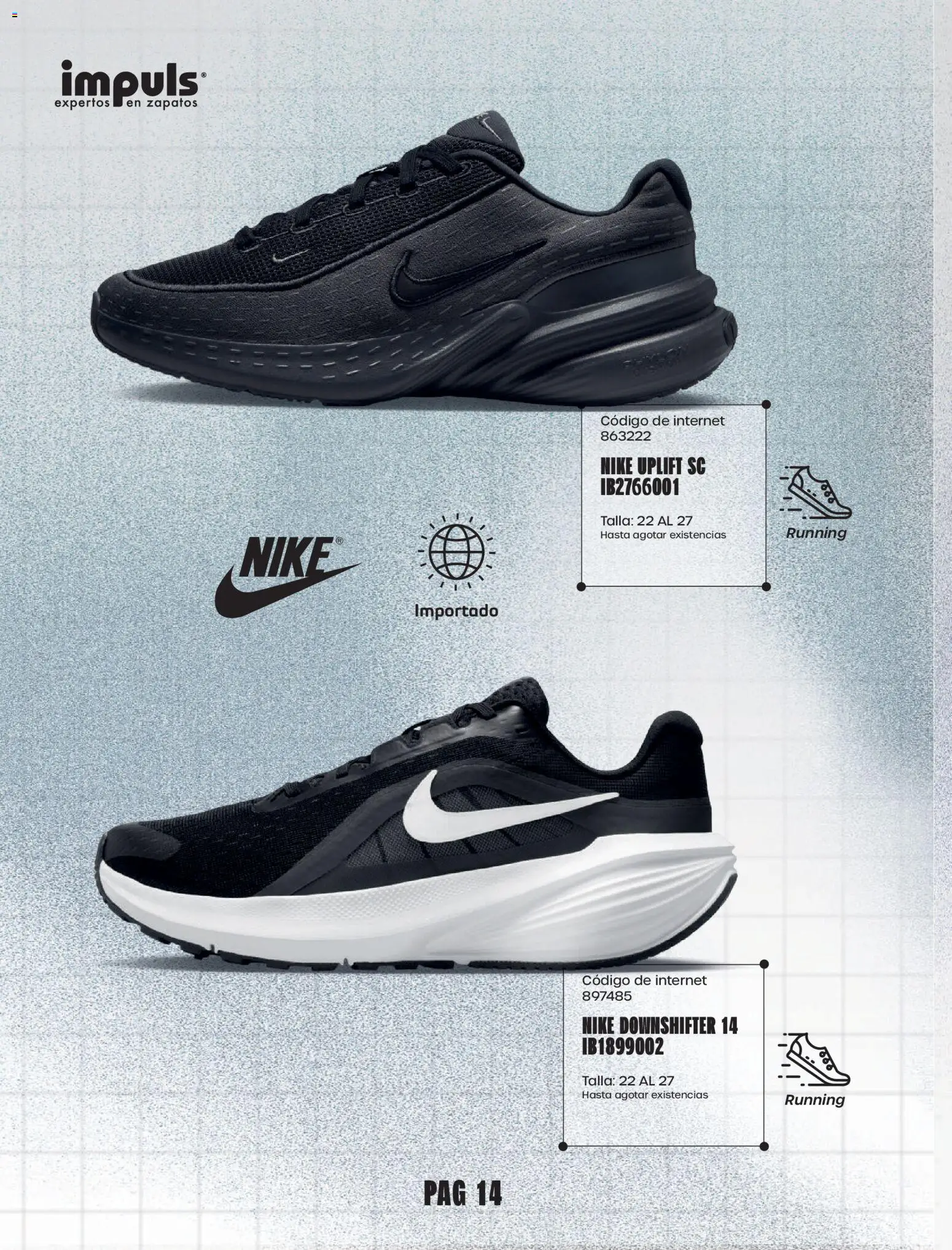 Vista previa las ofertas de la tienda Impuls - Impuls catálogo Urban Sport desde el 01/09/2026 - Zapatos
