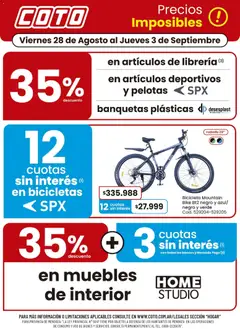 Vista previa del folleto de la tienda Coto válido desde el 28/08/2026 