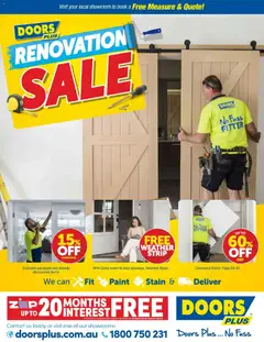 Preview of catalogue Doors Plus catalogue from shop Doors Plus valid 01/05/2026