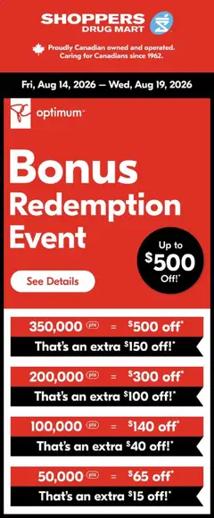 Preview of leaflet Shoppers - Event from shop Shoppers is valid from Aug 14, 2026