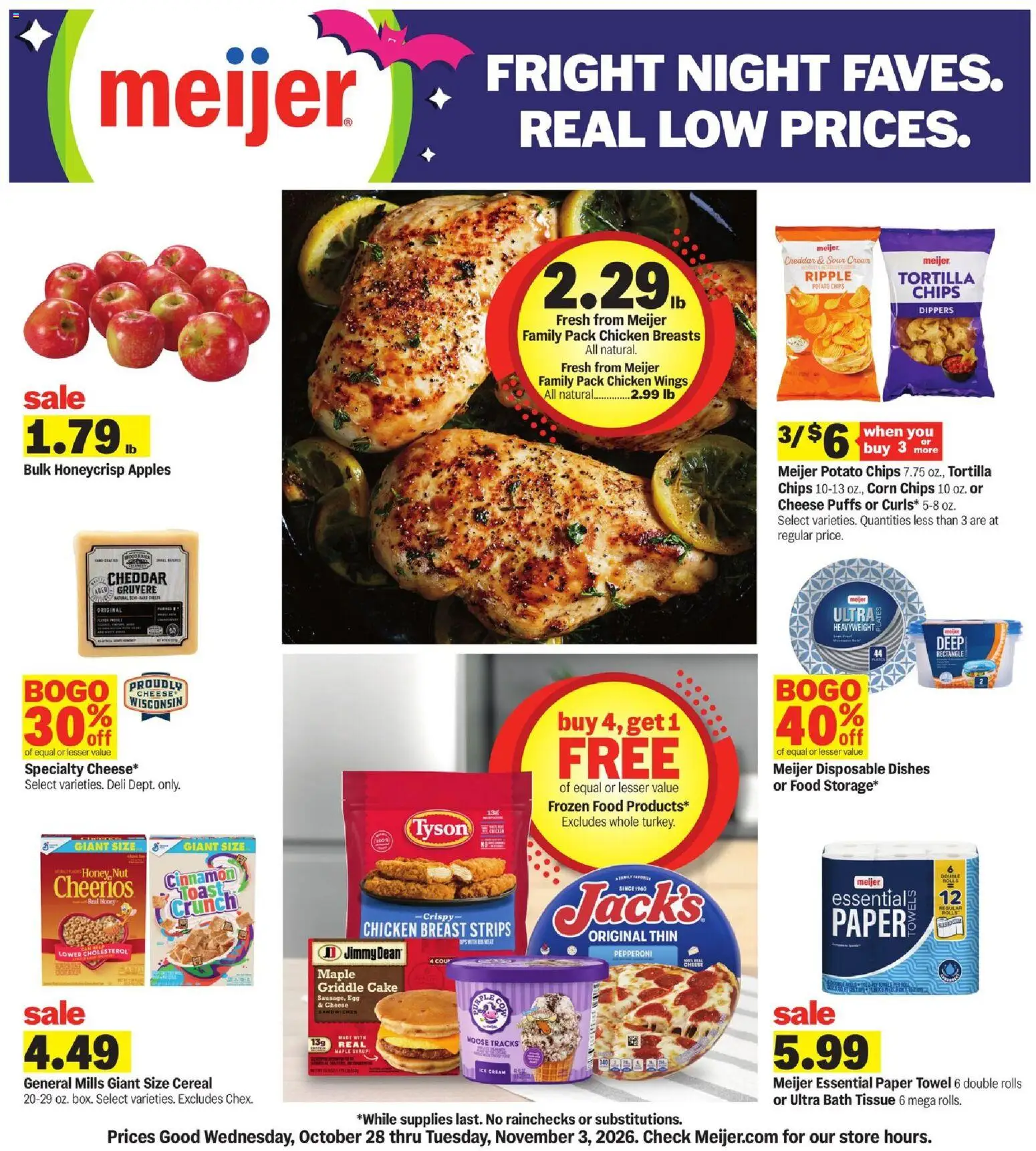 Ad Preview of Meijer Meijer Weekly Ad from 10/28/2026