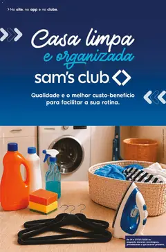Pré-Visualização do folheto "Sam's Club ofertas Casa Limpa" da loja Sam's Club válido a partir de 14/07/2026