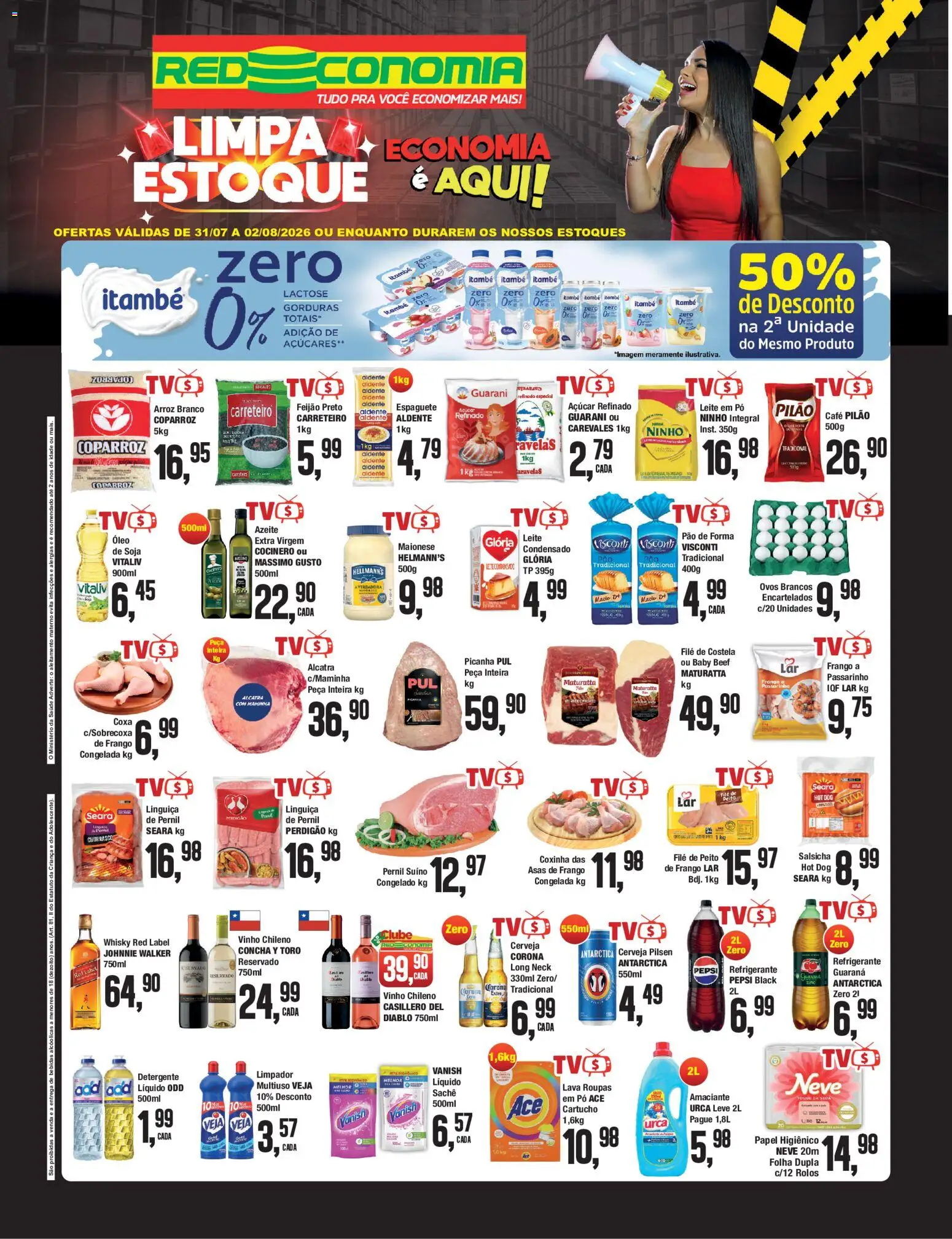 Ofertas RedEconomia ofertas até 02/08/2026.