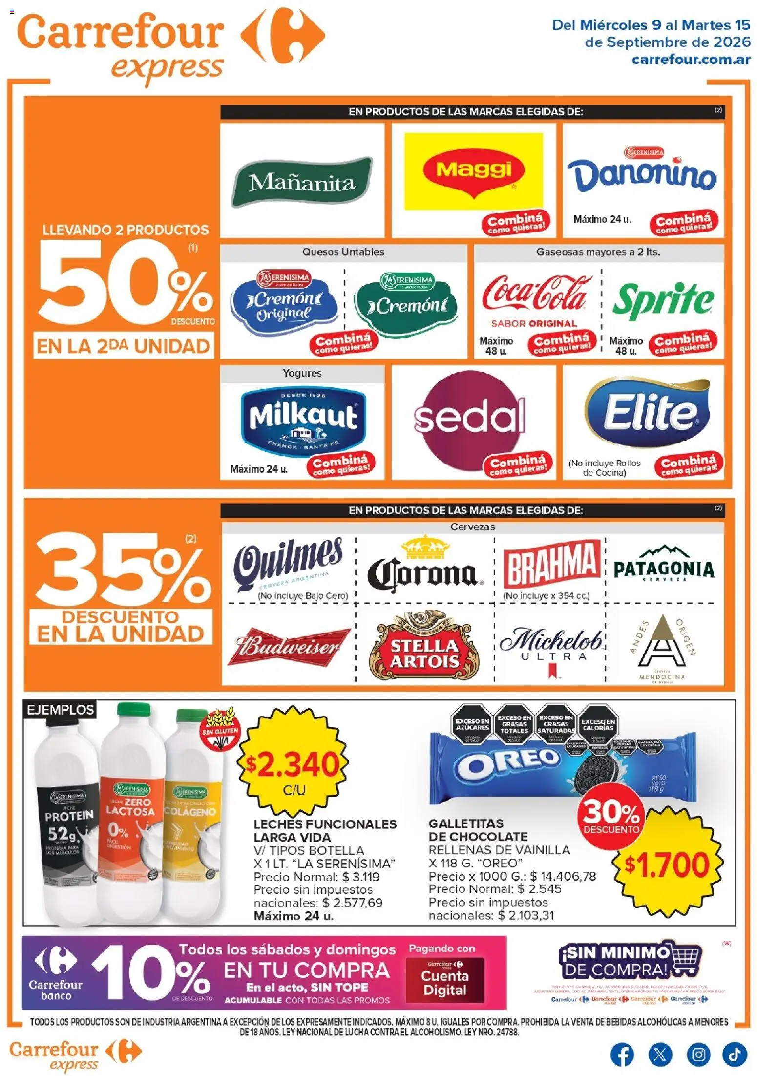 Vista previa del folleto de la tienda Carrefour válido desde el 09/09/2026 