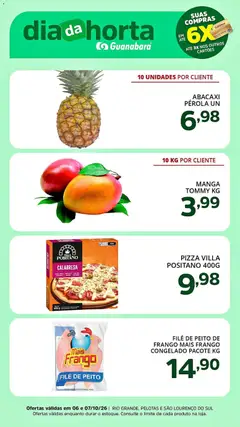 Pré-Visualização do folheto "Supermercado Guanabara - Ofertas da semana" da loja Supermercado Guanabara válido a partir de 06/10/2026