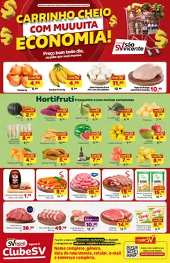 Pré-Visualização do folheto "Supermercados São Vicente - Ofertas da semana" da loja Supermercados São Vicente válido a partir de 09/06/2026