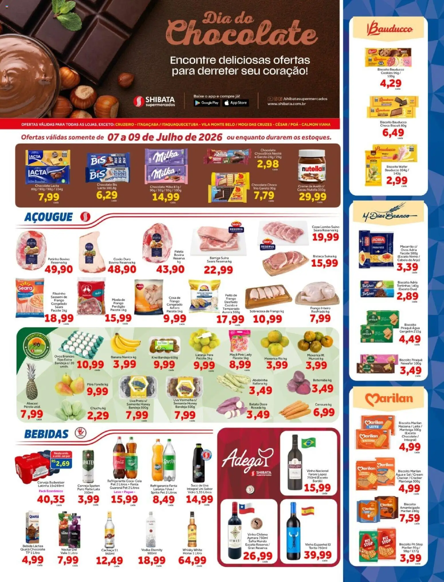 Pré-Visualização do folheto "Shibata - Ofertas da semana" da loja Shibata válido a partir de 07/07/2026
