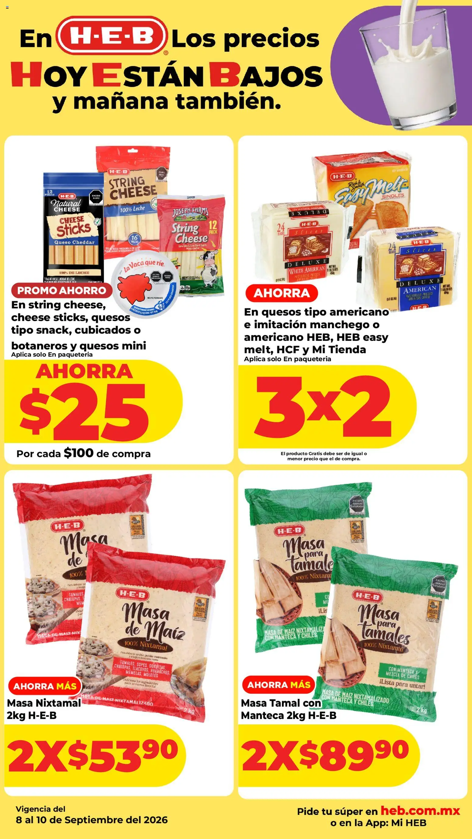 Vista previa las ofertas de la tienda H-E-B - H-E-B folleto Ofertas desde el 08/09/2026 