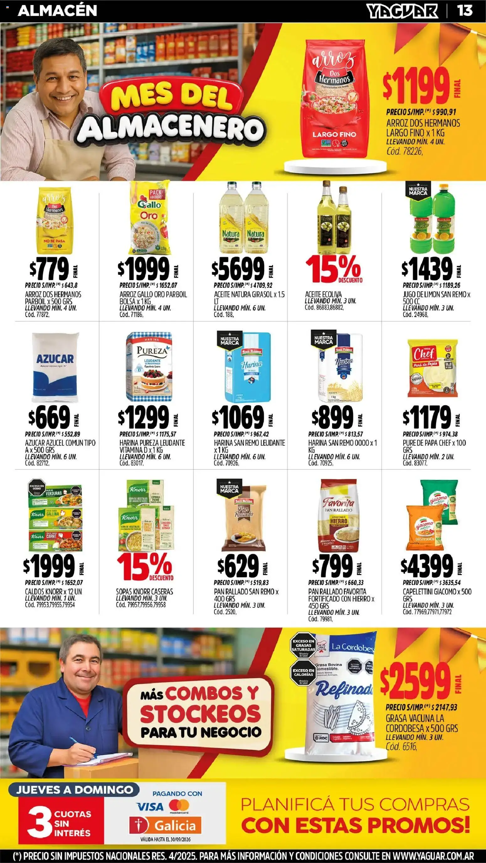 Vista previa del folleto de la tienda Yaguar válido desde el 31/08/2026 