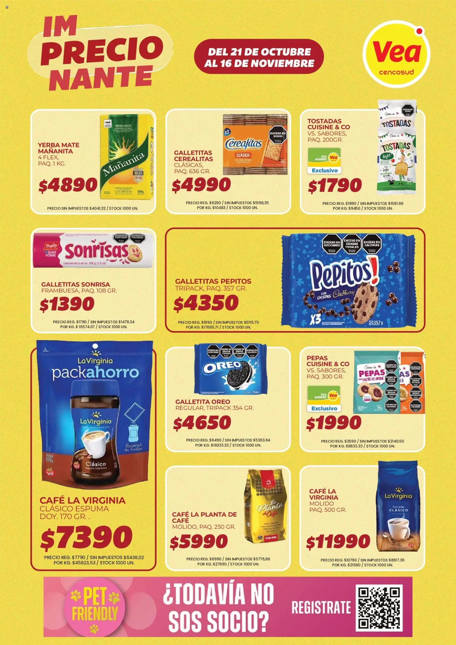 Vista previa del folleto de la tienda Vea válido desde el 21/10/2026 