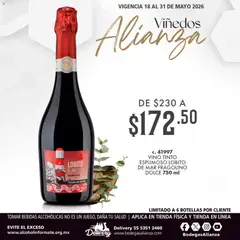 Vista previa las ofertas de la tienda Bodegas Alianza - Bodegas Alianza catálogo Viñedos Alianza desde el 18/05/2026 