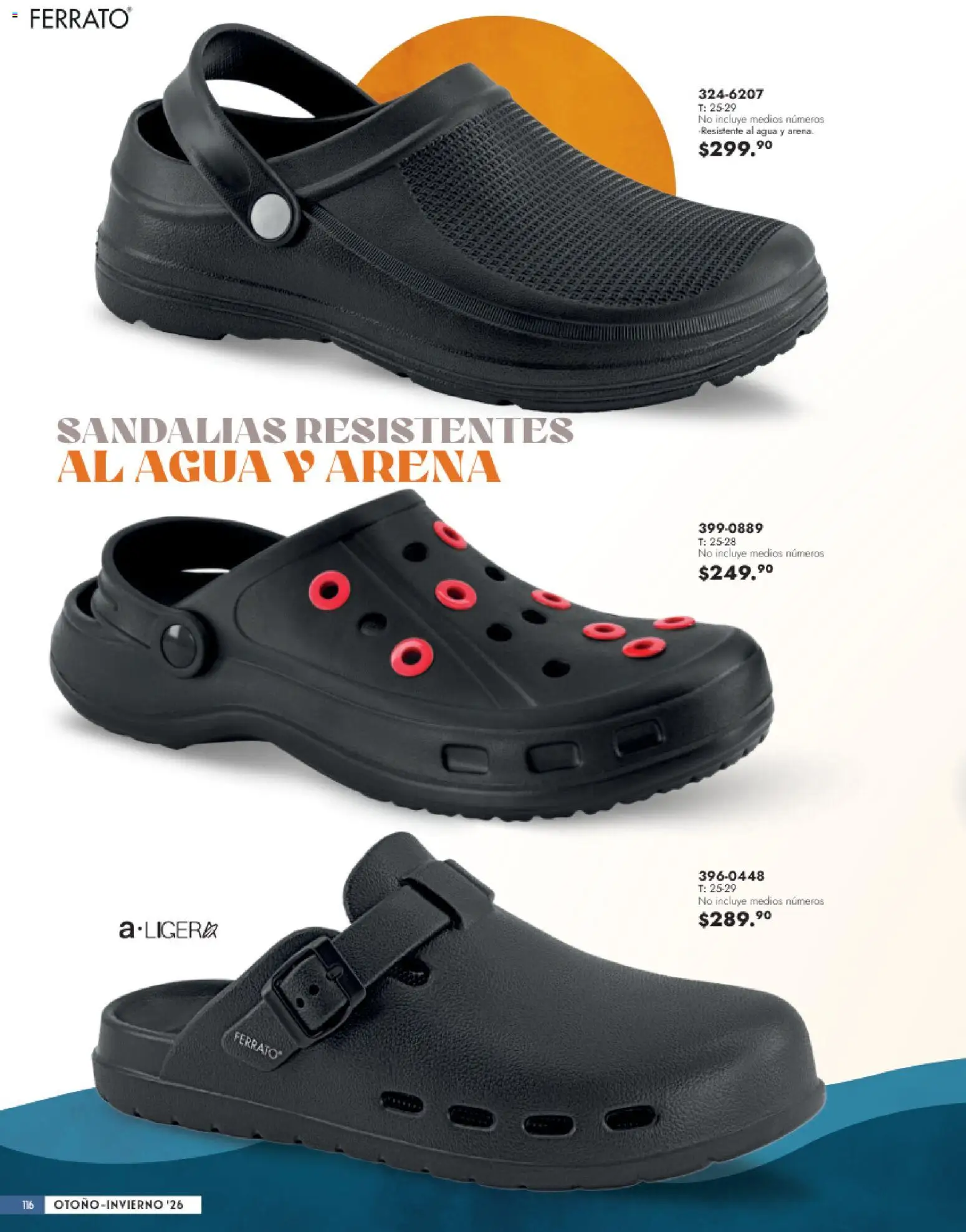 Vista previa las ofertas de la tienda Andrea - Andrea catálogo Calzado Caballero desde el 23/08/2026 - Agua, Sandalias