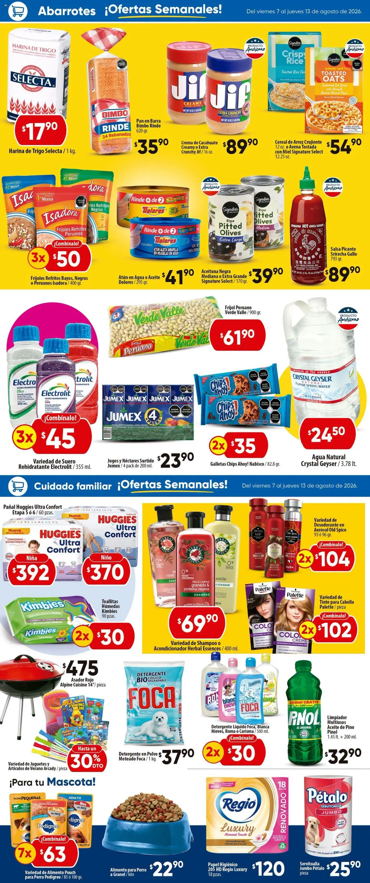 Vista previa las ofertas de la tienda Calimax - Calimax folleto Mexicali y SLRC desde el 07/08/2026 