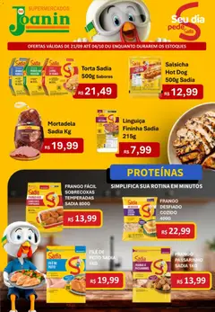Pré-Visualização do folheto "Supermercados Joanin ofertas BRF" da loja Supermercados Joanin válido a partir de 21/09/2026