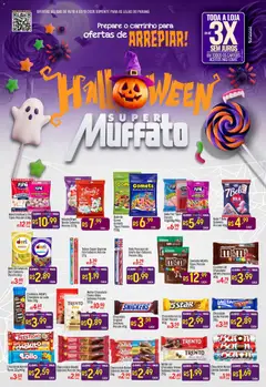 Pré-Visualização do folheto "Super Muffato ofertas Halloween" da loja Super Muffato válido a partir de 16/10/2026