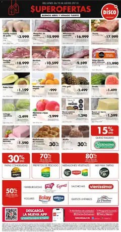 Vista previa del folleto de la tienda Disco válido desde el 26/10/2026 