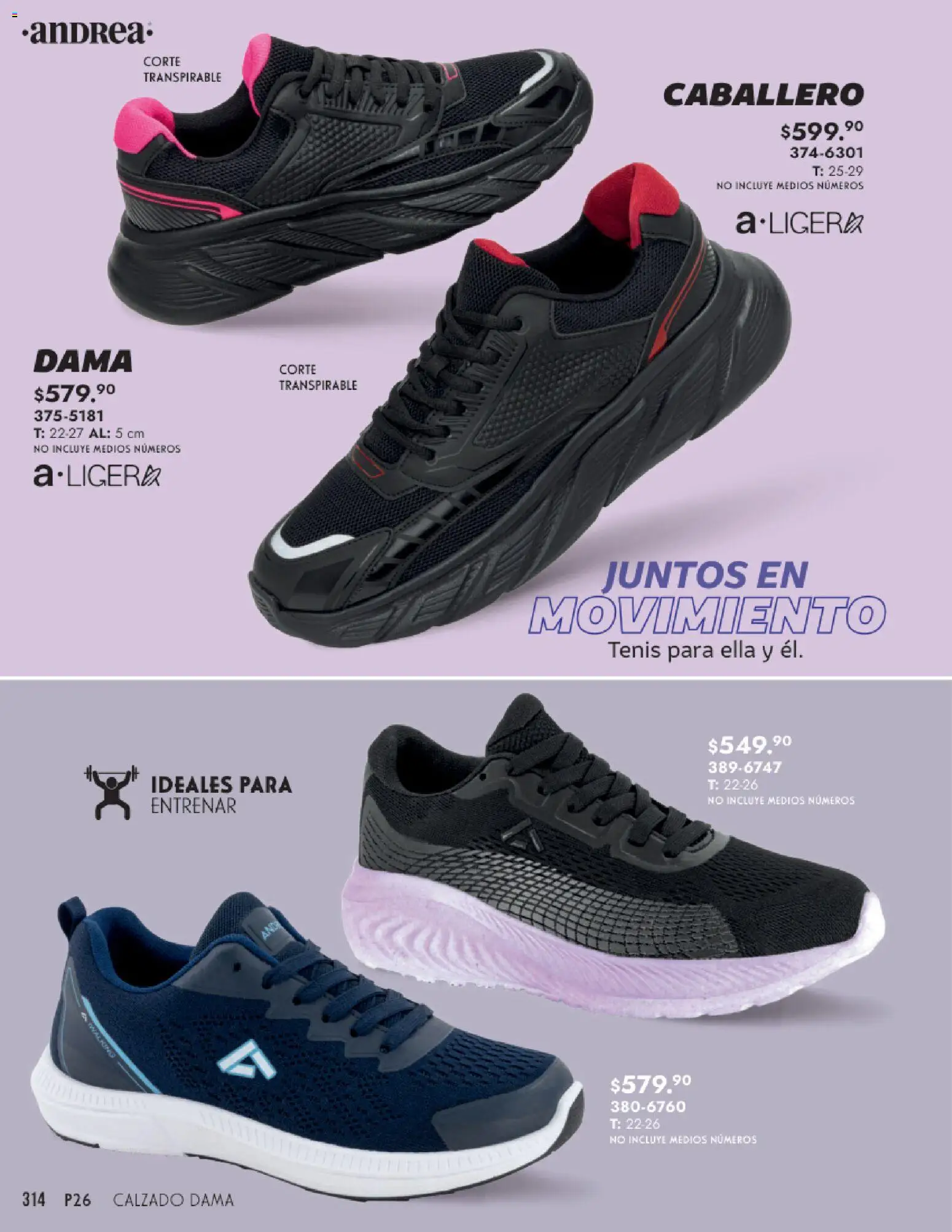 Vista previa las ofertas de la tienda Andrea - Catálogo Calzado Dama desde el 25/01/2026 