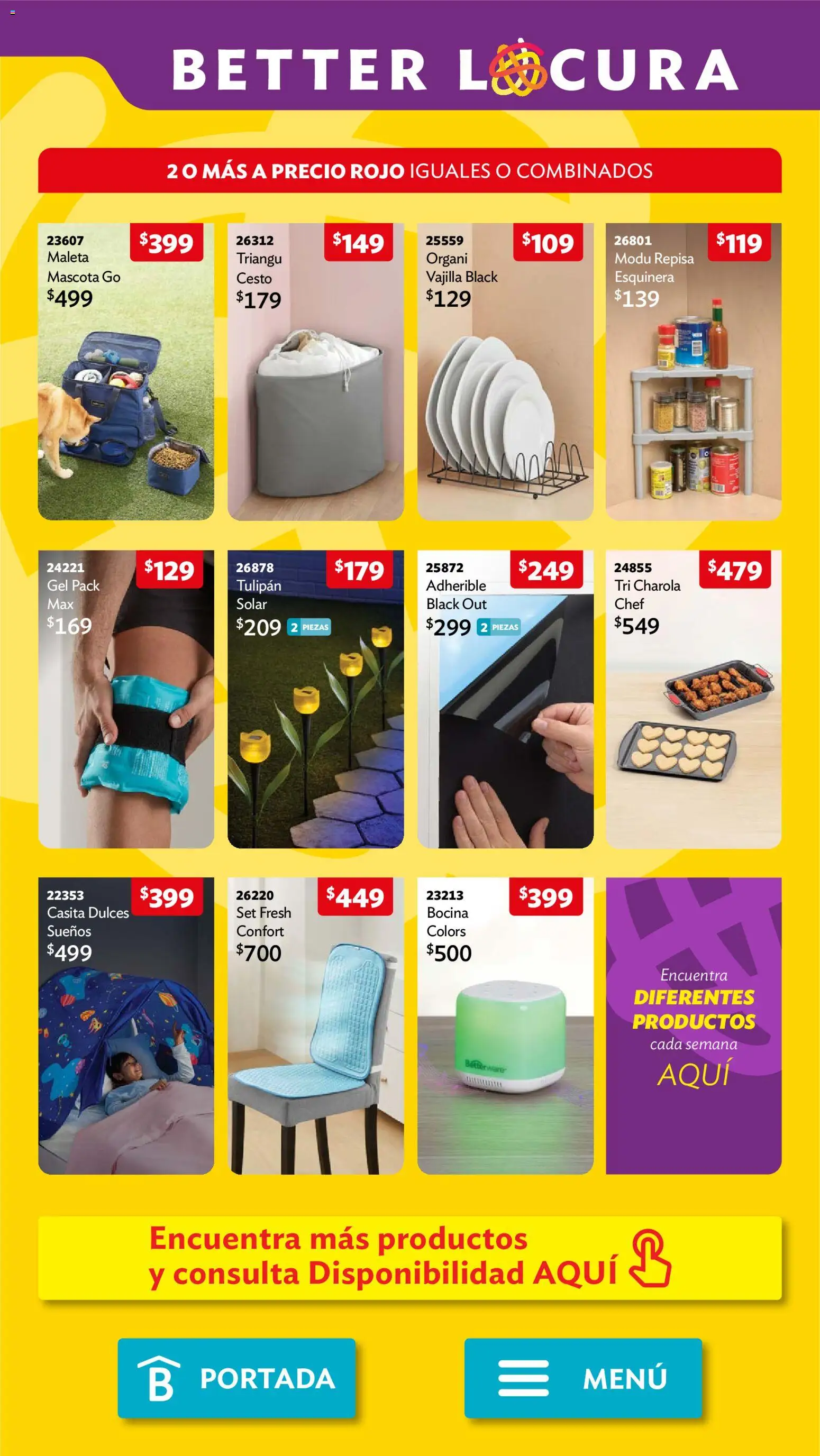Vista previa las ofertas de la tienda Betterware - Betterware campaña 8 2026 desde el 03/08/2026 
