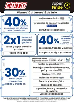 Vista previa del folleto de la tienda Coto válido desde el 10/07/2026 