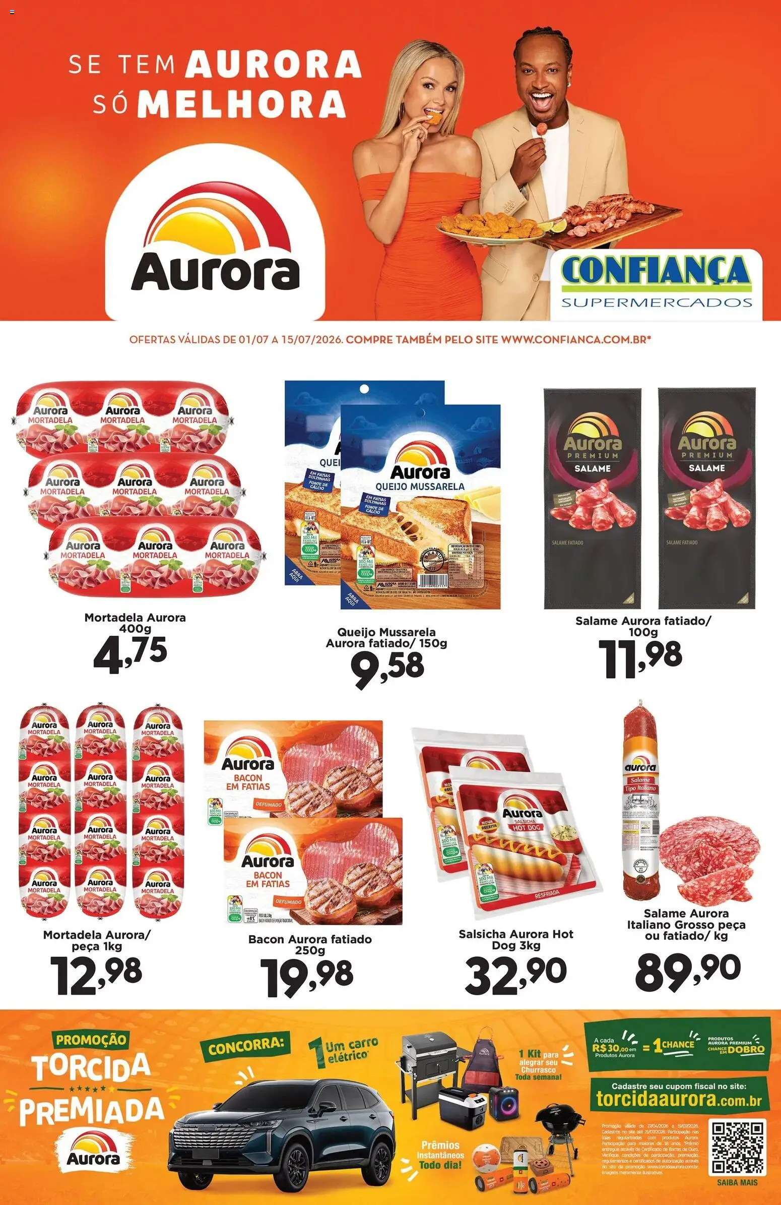 Pré-Visualização do folheto "Confiança ofertas Aurora" da loja Confiança válido a partir de 01/07/2026